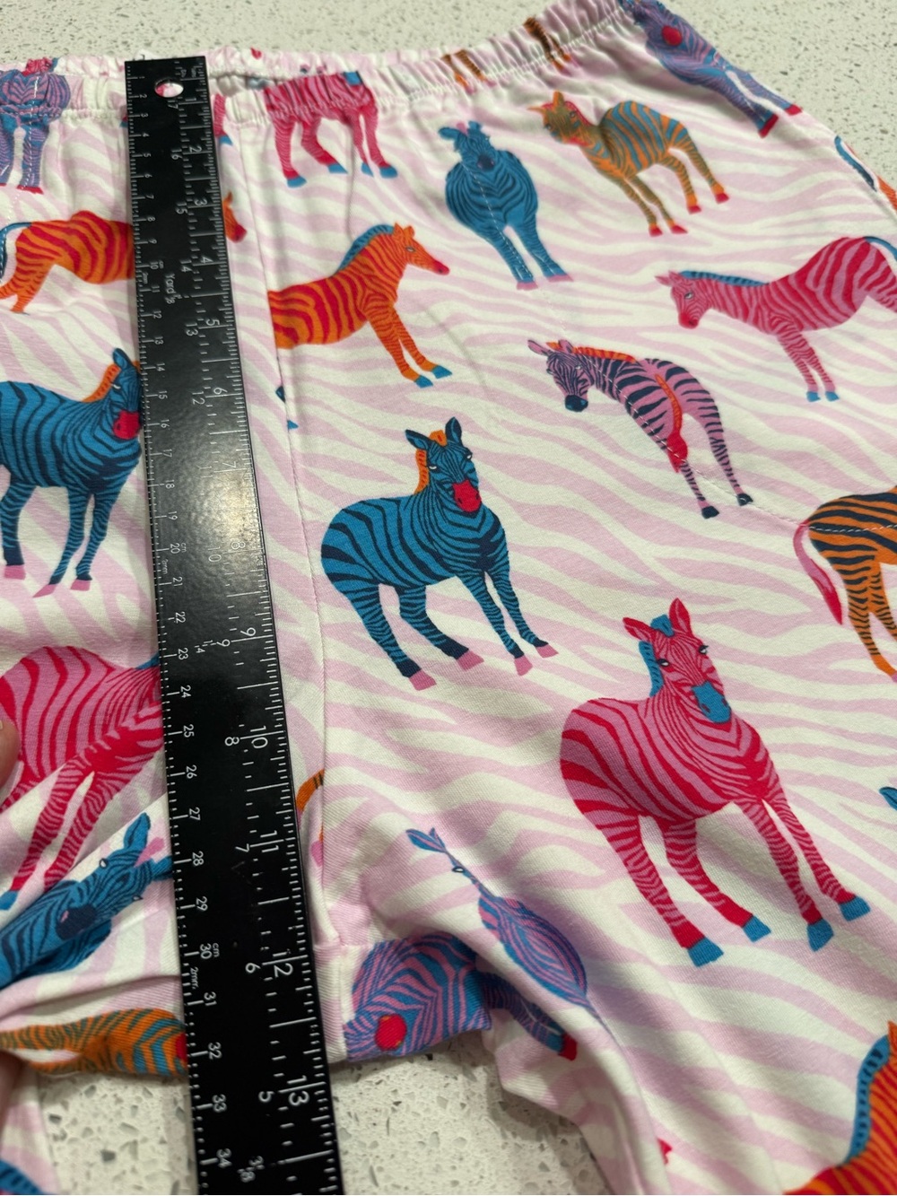 BedHead Set Pink Multi Zebra-Print Button-Front. B2 - Picture 14 of 16